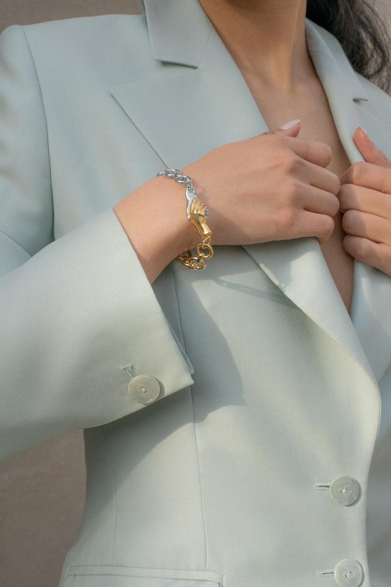 Gentlewoman's Agreement Bracelet, Alternate, color, Duet