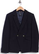 BOSS Peak Lapel Double Breasted Blazer