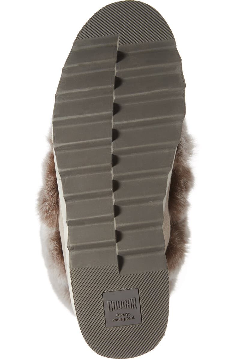 Cougar Vivian Limited Edition Genuine Rabbit Fur Boot, Alternate, color,