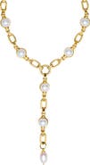 st. Moran Freshwater Pearl Station Y-Necklace