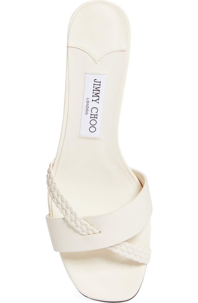 Jimmy Choo Rori Slide Sandal, Alternate, color, Latte/ Toasty