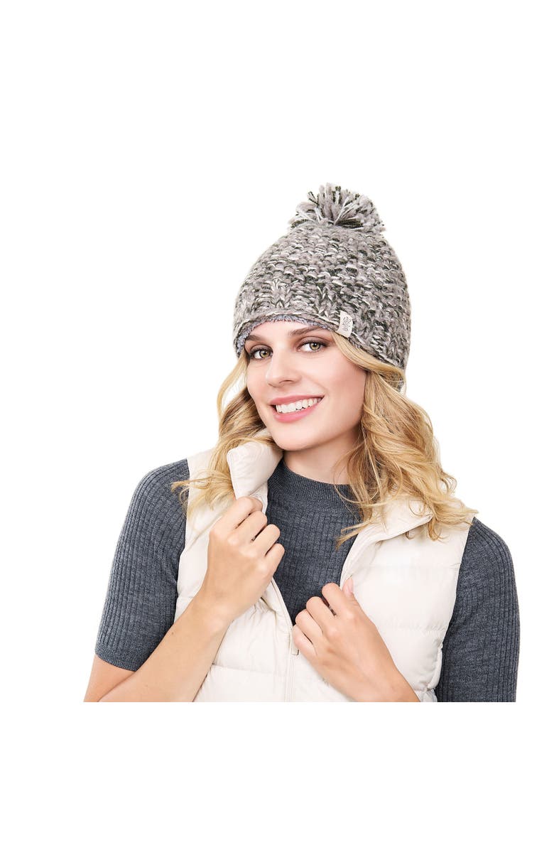 Nirvanna Designs Chunky Pom, Alternate, color, Cocoa Combo