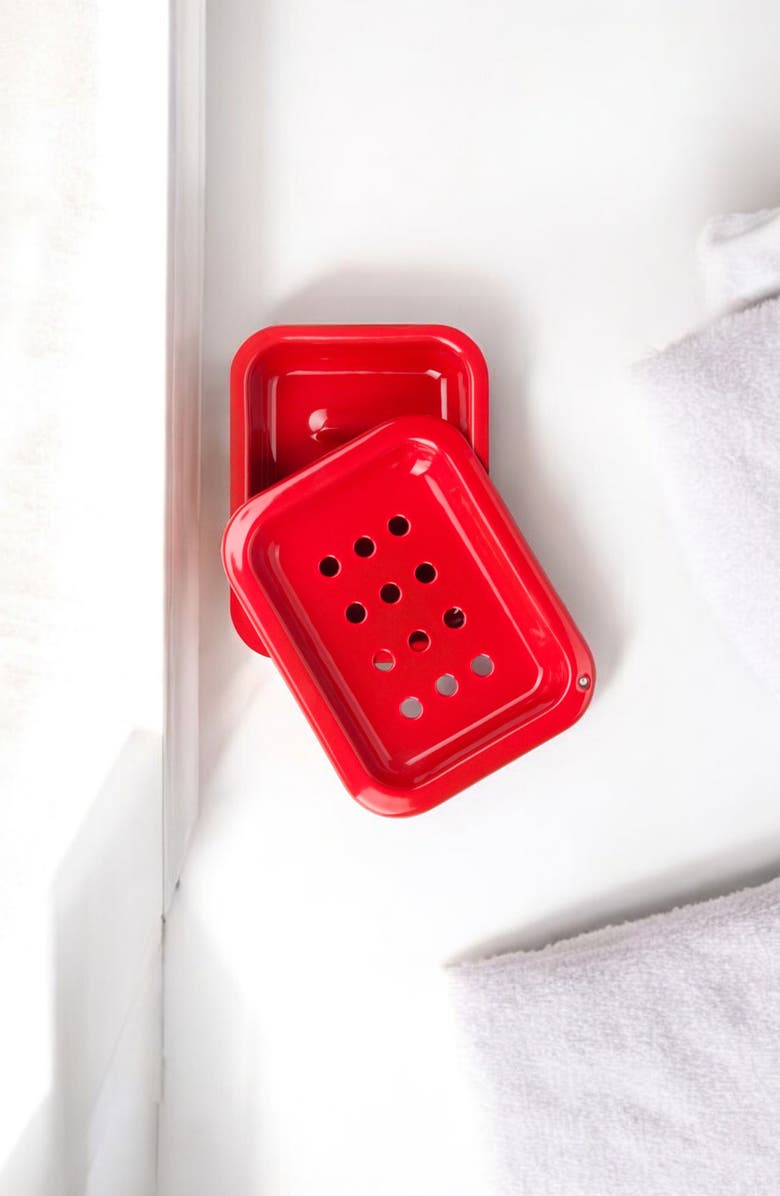 BRITISH COLOUR STANDARD Enamel Soap Dish, Alternate, color,