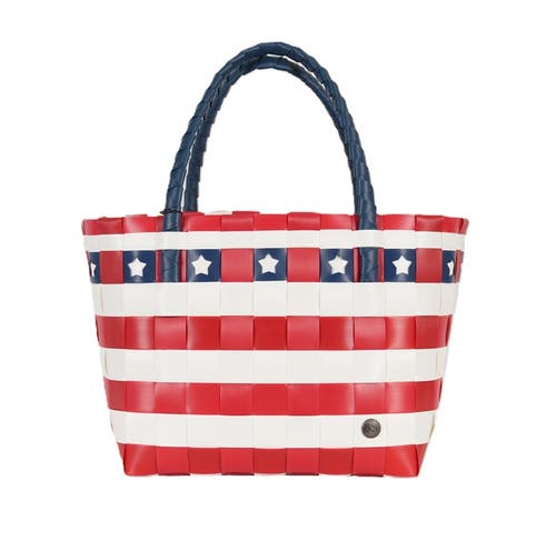 Handed By Paris Speciality Recycled Tote Bag In Americana