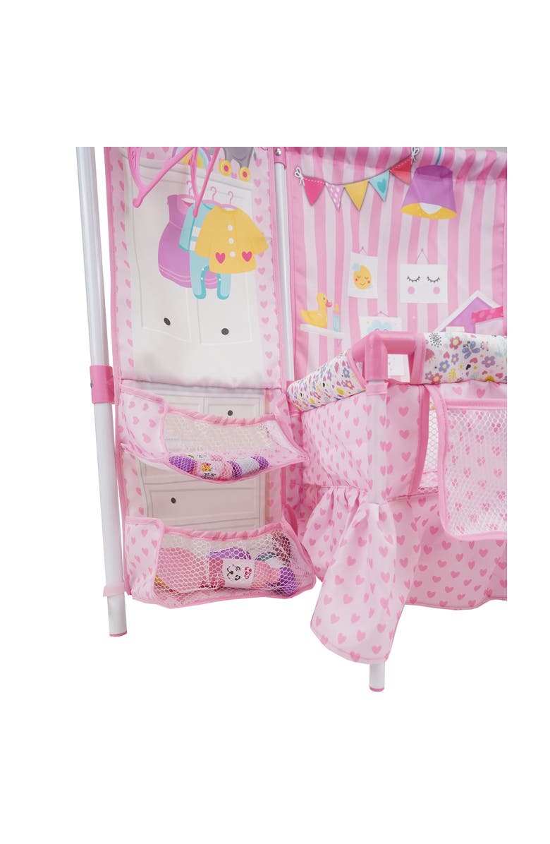 509 Doll Furniture Set W/ 14" Baby Doll, Alternate, color, Multicolored