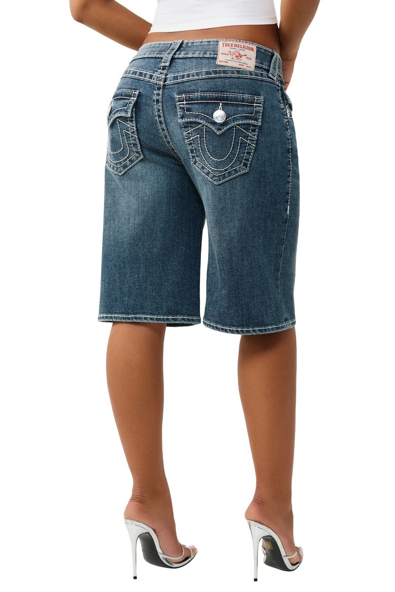 Big-T Baggy Denim Shorts, Alternate, color, BLUE RADIANCE