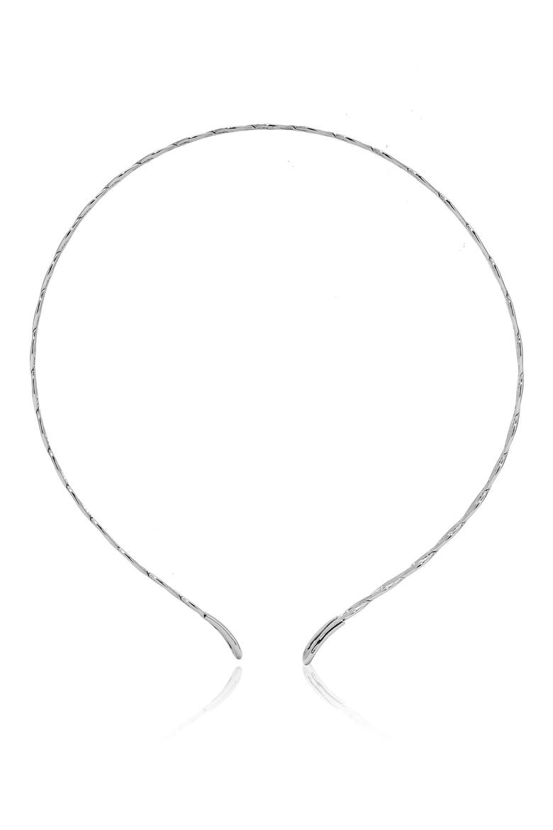 Regal Twist Headband, Alternate, color, SILVER