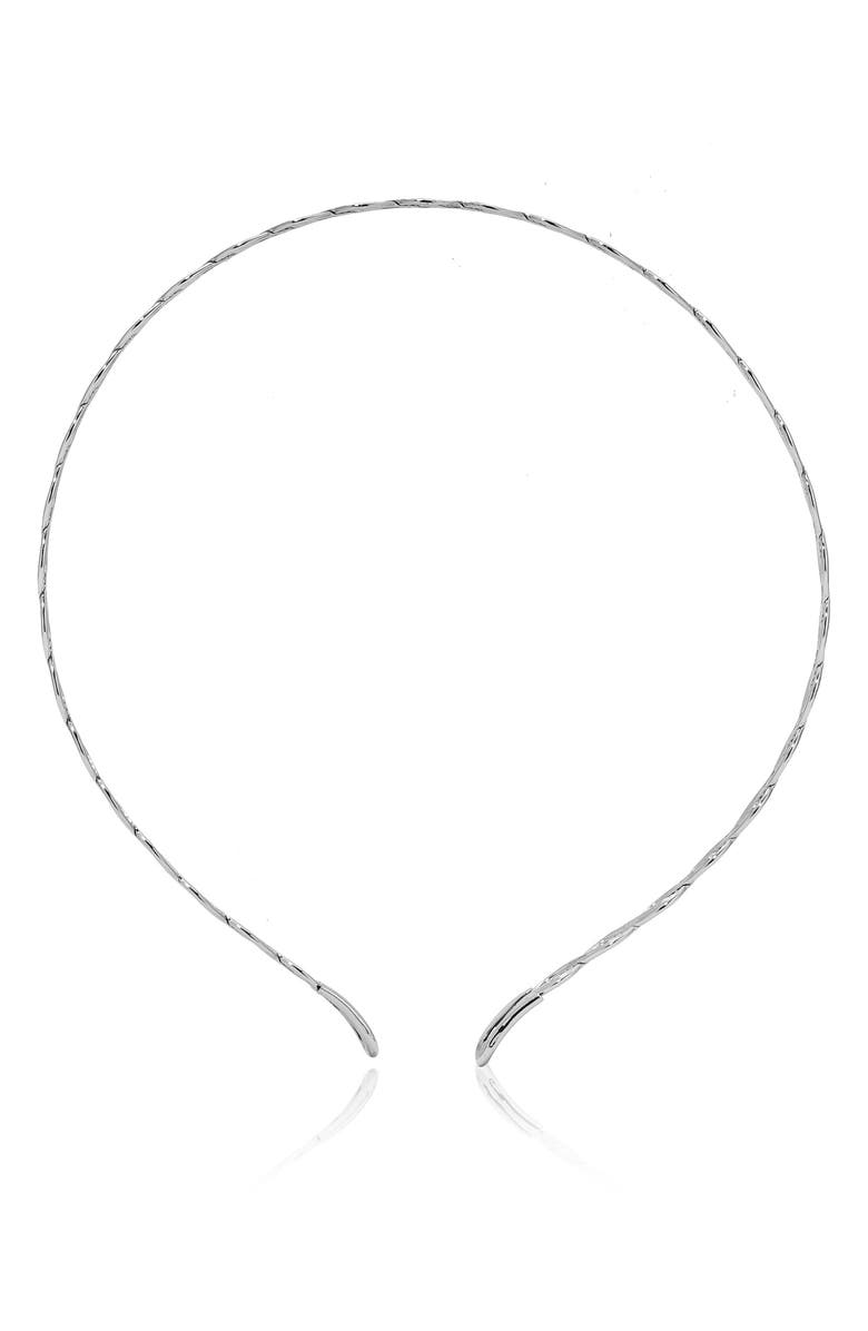 Ettika Regal Twist Headband, Alternate, color, Silver