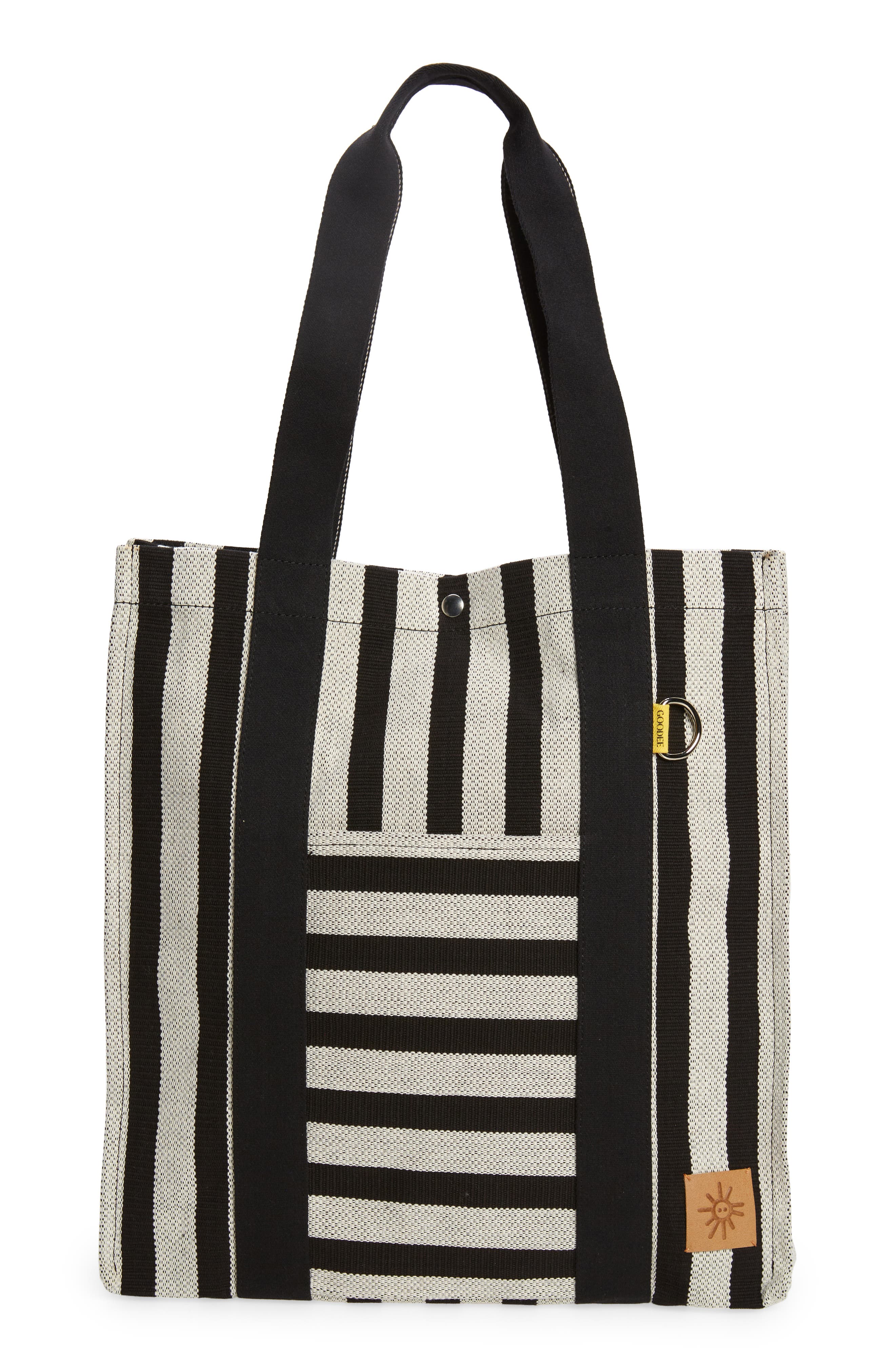 GOODEE Efi Bassi Cotton Canvas Market Tote, Main, color, 
