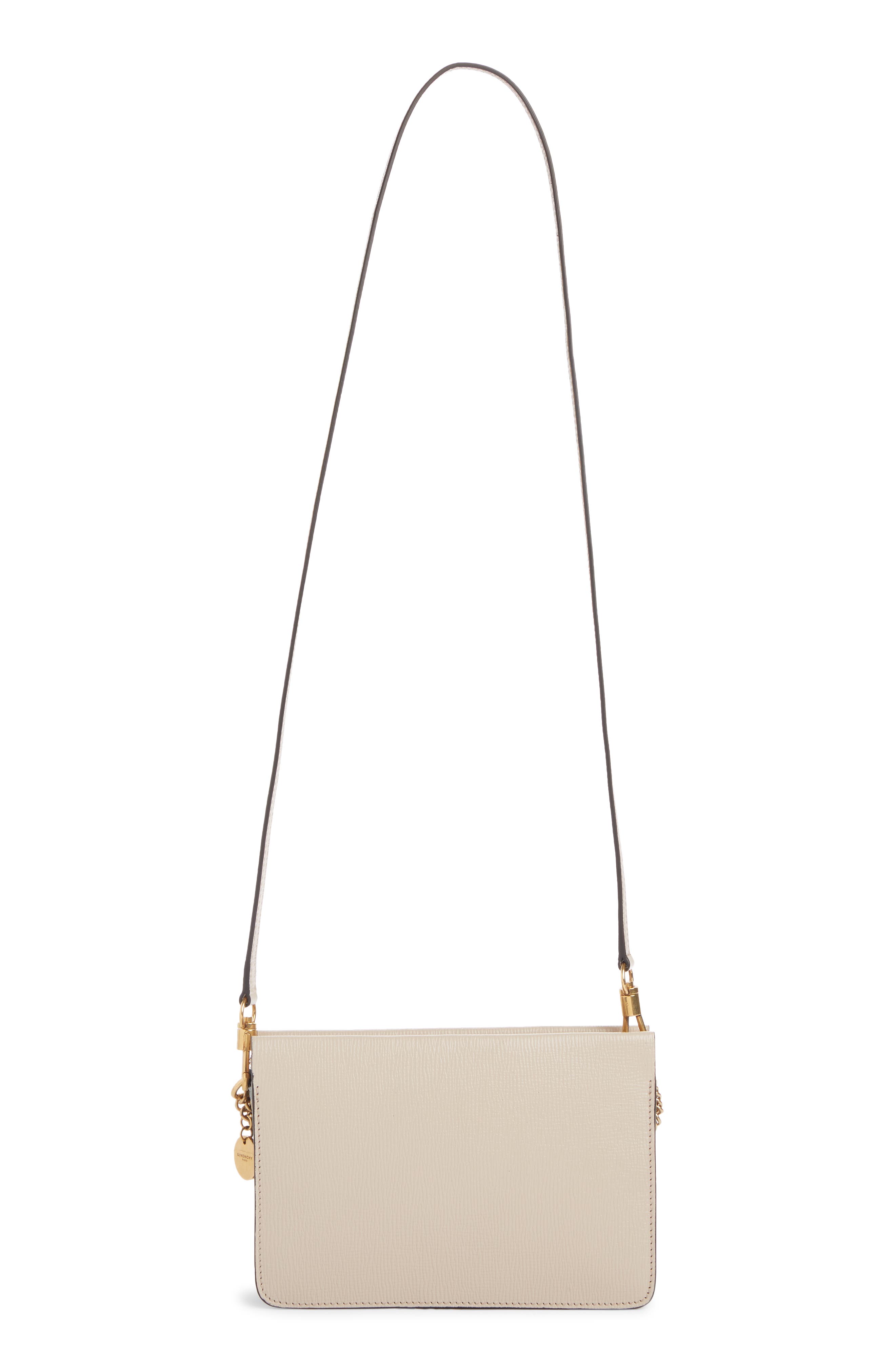 Cross 3 Leather Crossbody Bag, Alternate, color, DUNE/ LIGHT BLUE