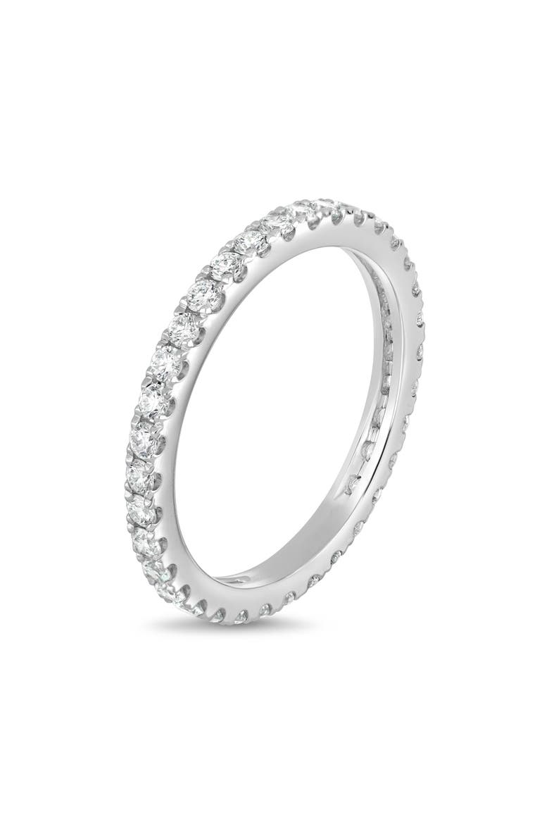 Audrey 18k Gold Diamond Band Ring, Alternate, color, 18KW