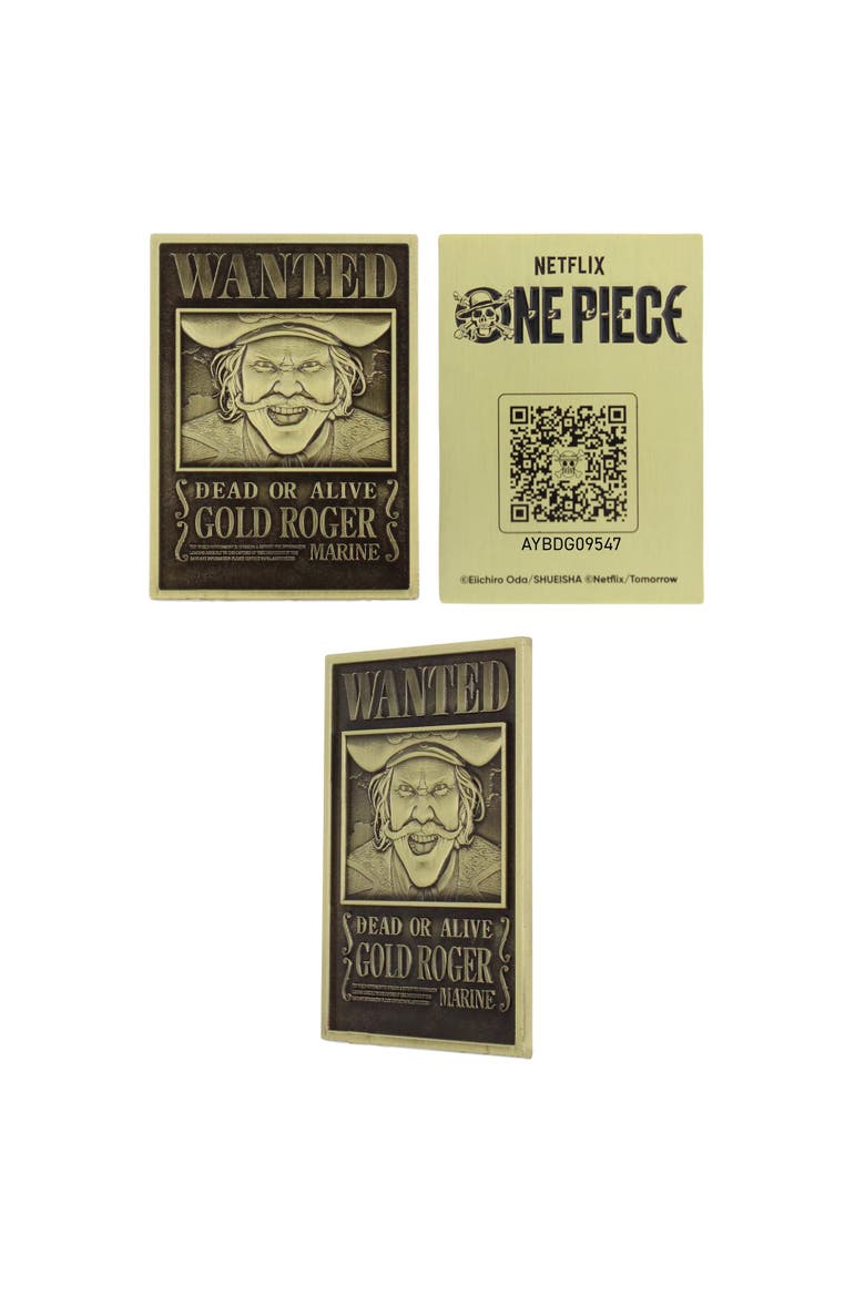 Digiplate Starter Pack One Piece, Wanted Posters, Alternate, color, Multicolored