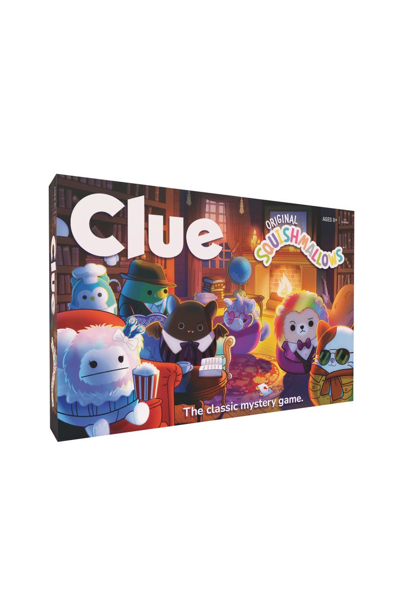 CLUE Original Squishmallows Mystery Board Game, Ages 8+, Main, color, Multicolored