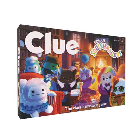Original Squishmallows Mystery Board Game, Ages 8+