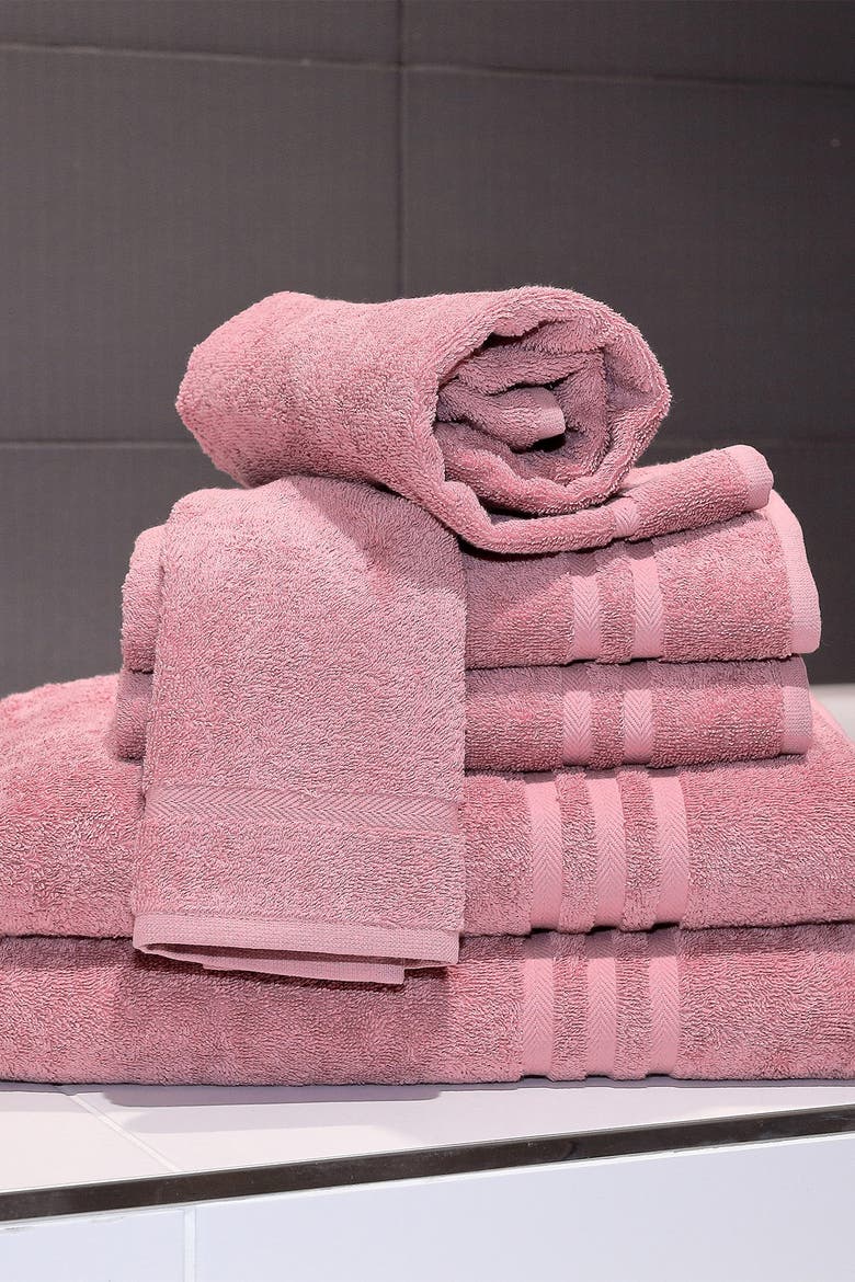 Denzi 6-Piece Towel Set - Tea Rose, Alternate, color, TEA ROSE