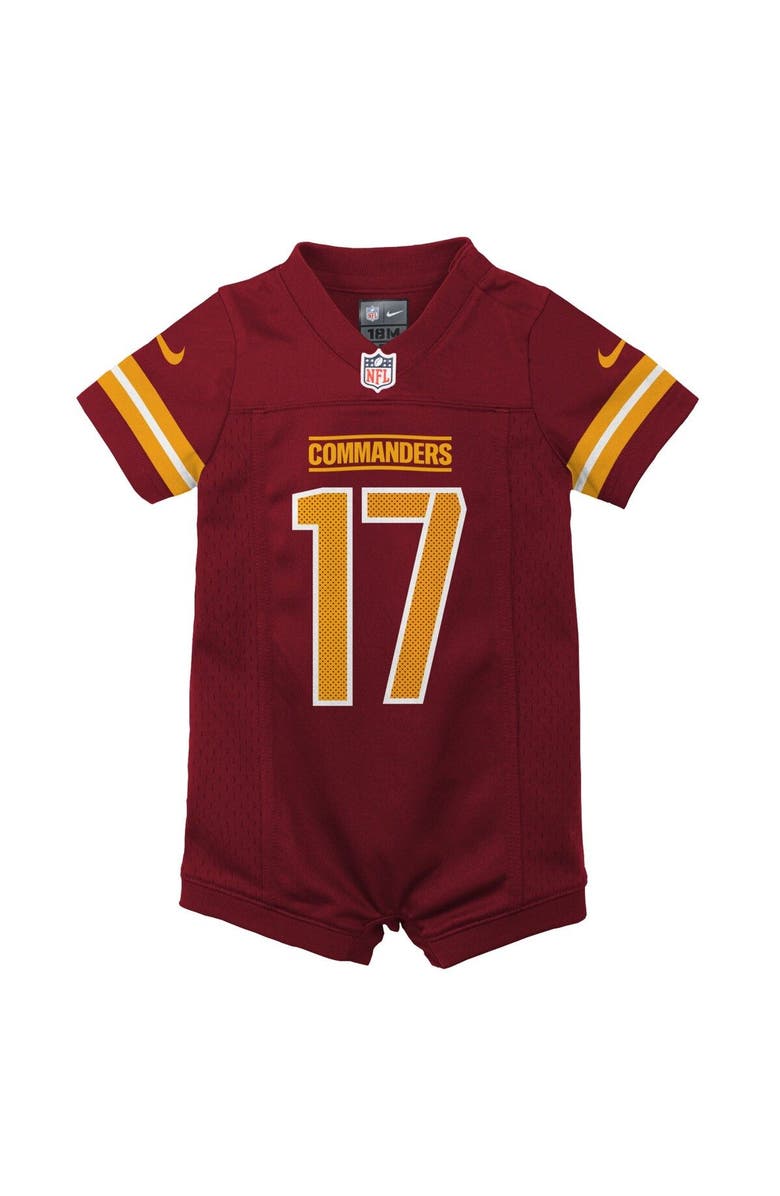 Nike Newborn & Infant Nike Terry McLaurin Burgundy Washington Commanders Game Romper Jersey, Alternate, color, Burgundy