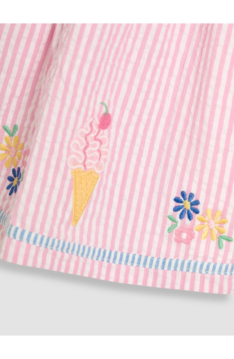 JOJO MAMAN BEBE Ice Cream Appliqué Sailor Dress, Alternate, color, Pink