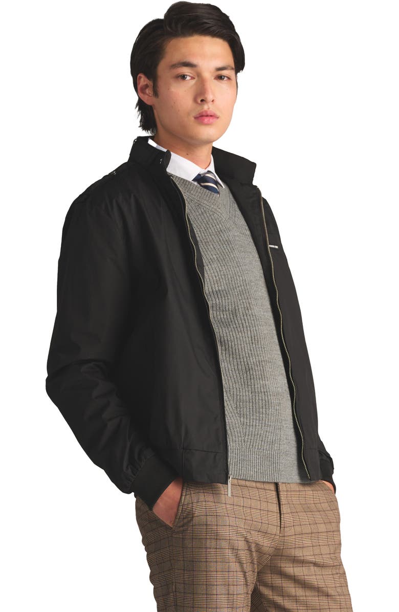 Members Only Classic Iconic Racer Jacket, Alternate, color, Black