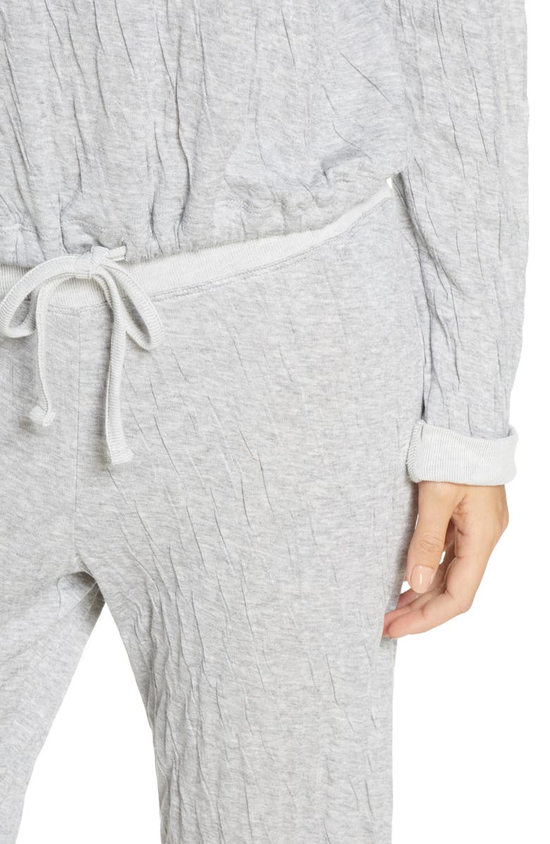 Barefoot Dreams<sup>®</sup> Malibu Collection Crinkle Jersey Lounge Set, Alternate, color, 