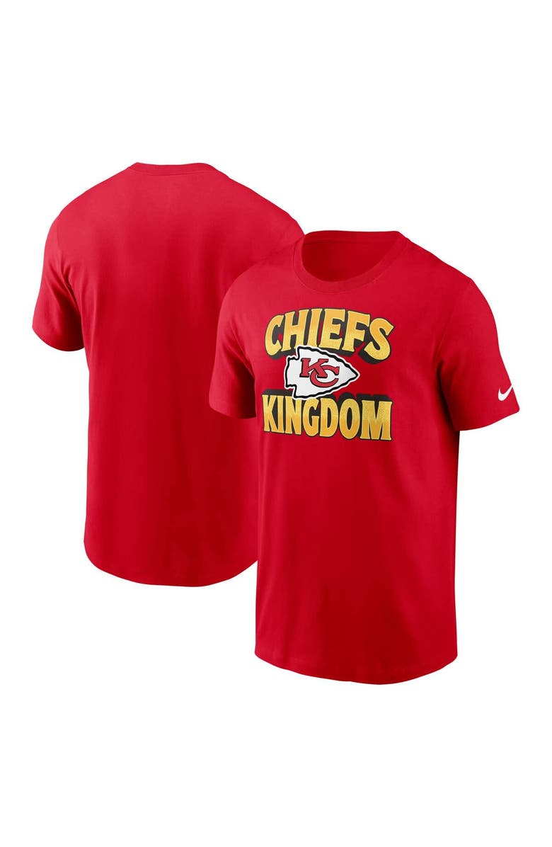 Nike Men's Nike  Red Kansas City Chiefs Kingdom T-Shirt, Main, color, 