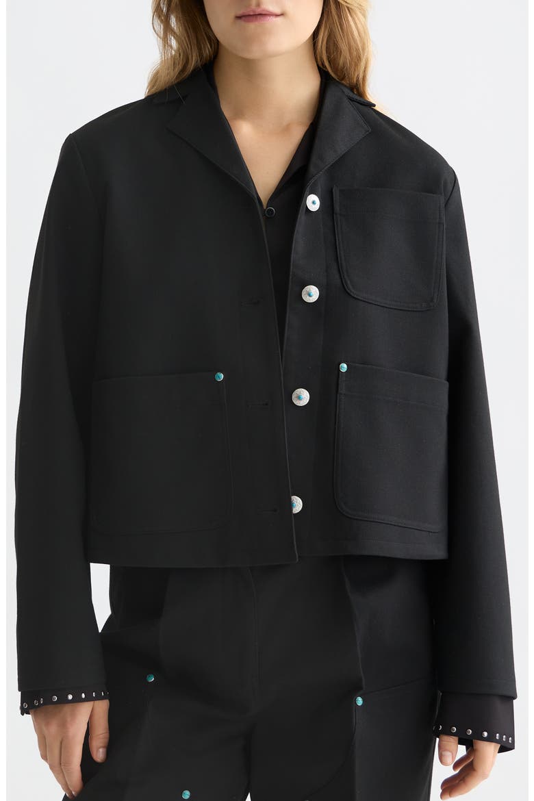 Western Trucker Jacket, Main, color, METEORITE