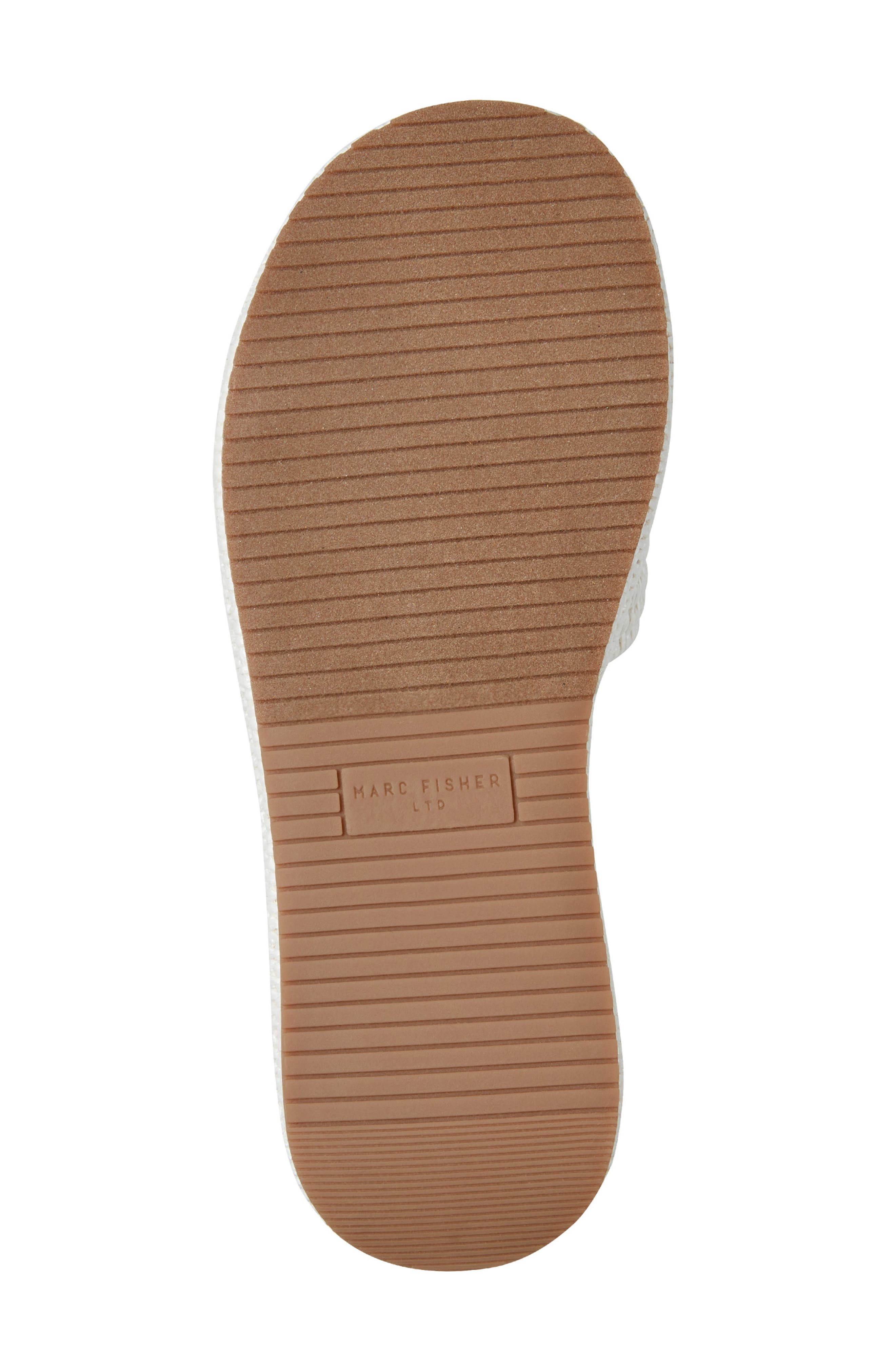 Marc Fisher LTD Daylin Platform Sandal, Alternate, color, Ivory