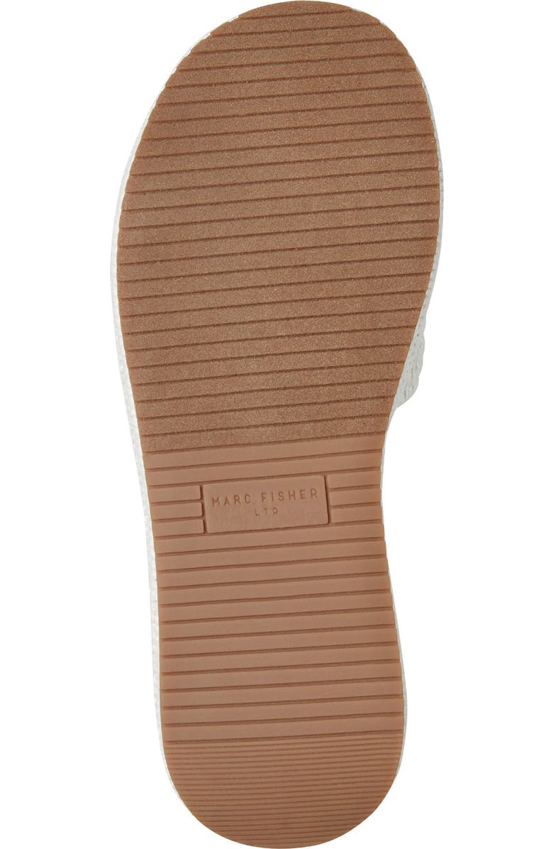 Marc Fisher LTD Daylin Platform Sandal, Alternate, color, Ivory