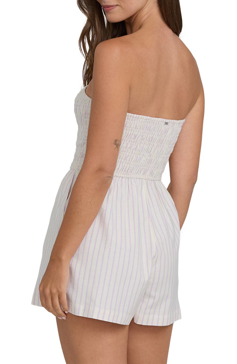Billabong Vacay All Day Romper, Alternate, color, Vintage Violet