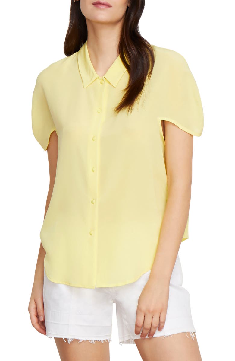 Habitual Lennon Silk Blouse, Main, color, 