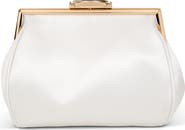Jewel Badgley Mischka Sky Framed Clutch with Crystal Clasp