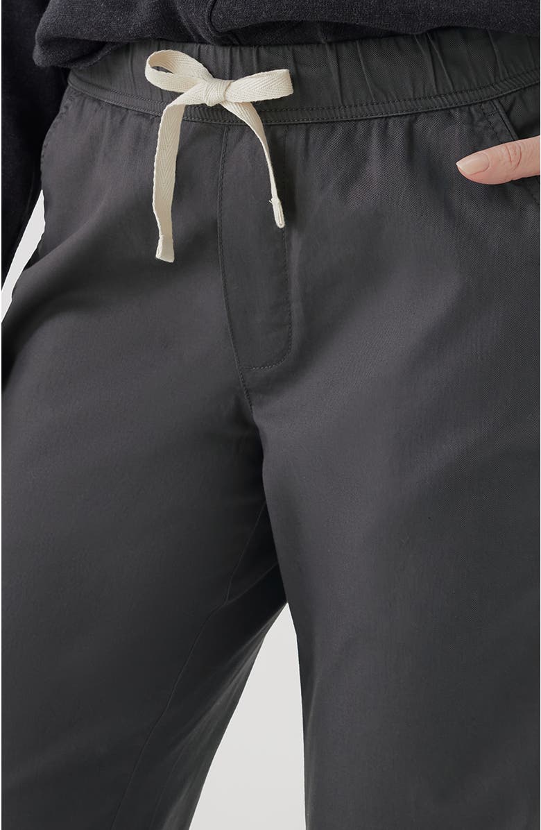 Pact Organic Cotton Daily Twill Crop Pant, Alternate, color, 