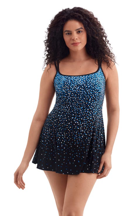 Princess Seam Long Torso Swim Dress