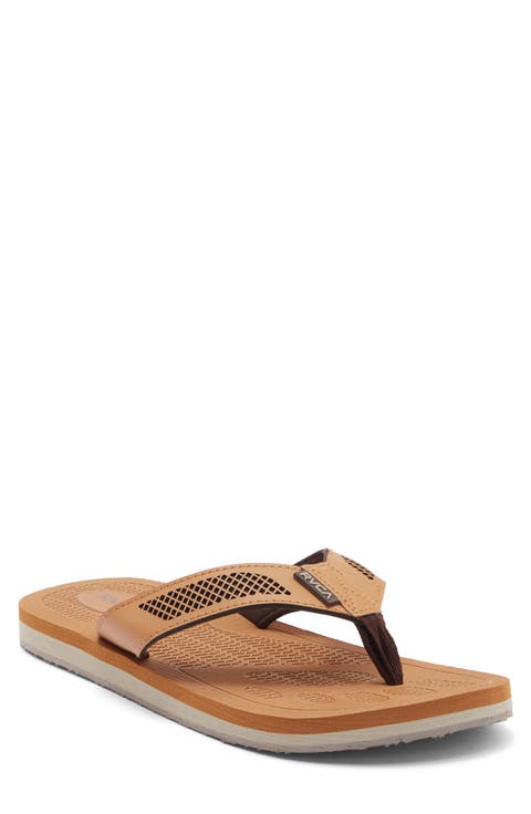 Perforated Flip Flop Sandal (Men)