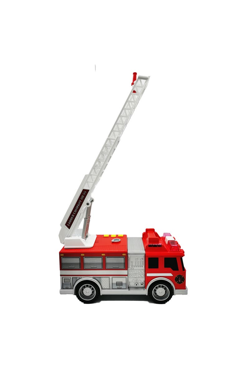 Mighty Wheels 10" Mighty Fire Truck Lights & Sounds, Water Squirting & Ladder, Alternate, color, Multicolored
