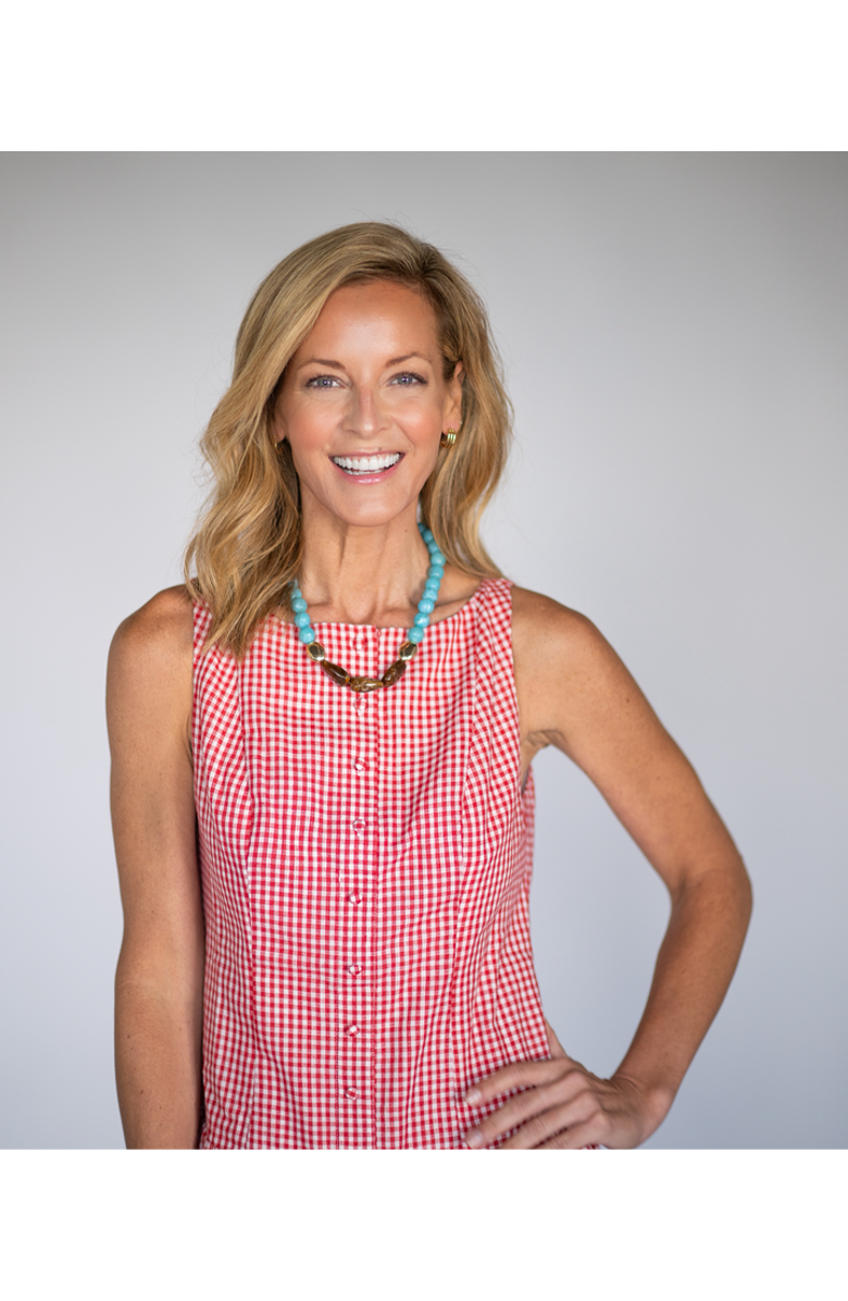 Erin McDermott Jewelry Baja California Necklace, Alternate, color, Blue