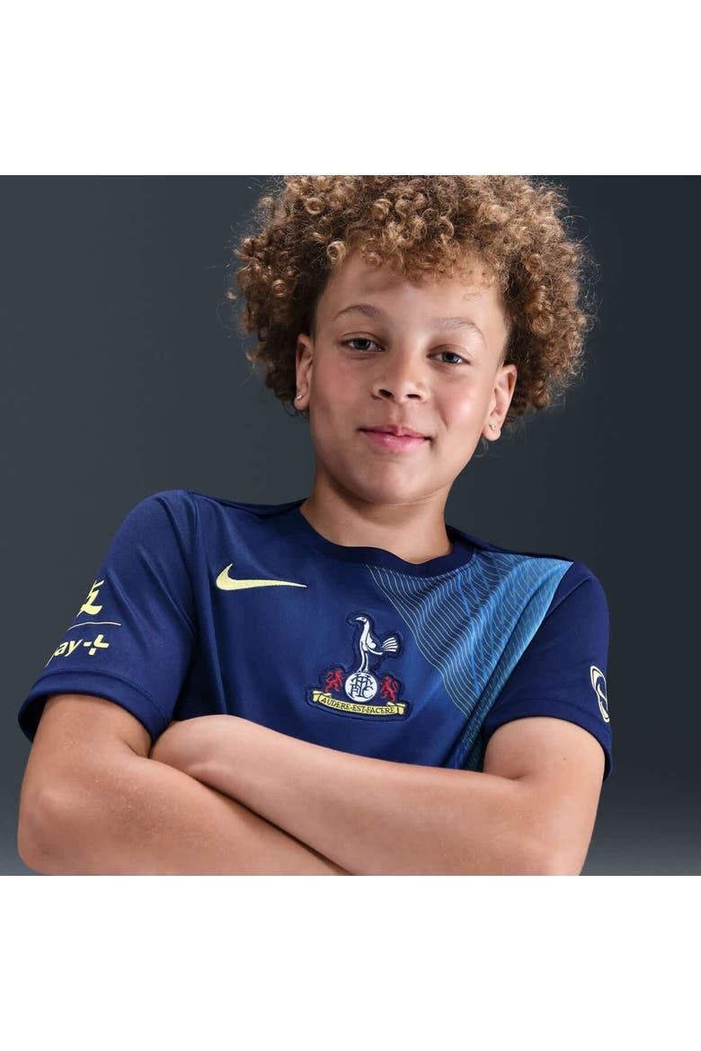 Youth Nike  Navy Tottenham Hotspur 2025/26 Third Academy Pro Pre-Match Dri-Fit Top, Alternate, color, Navy
