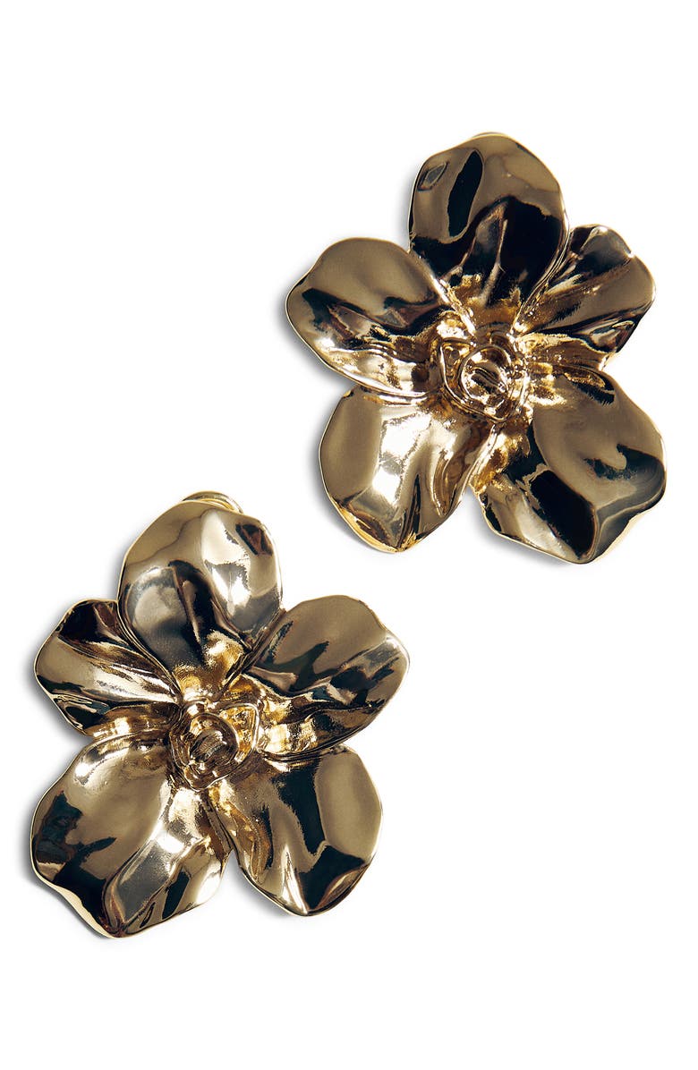 MANGO Flower Earrings, Main, color,