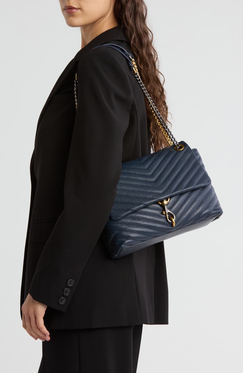 Rebecca Minkoff Edie Flap Shoulder Bag, Alternate, color,