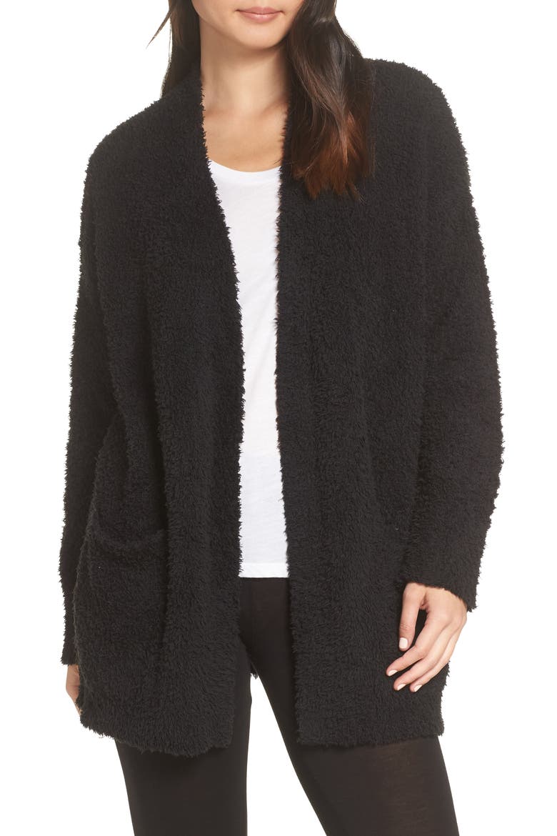 CozyChic™ Cardigan, Main, color, BLACK