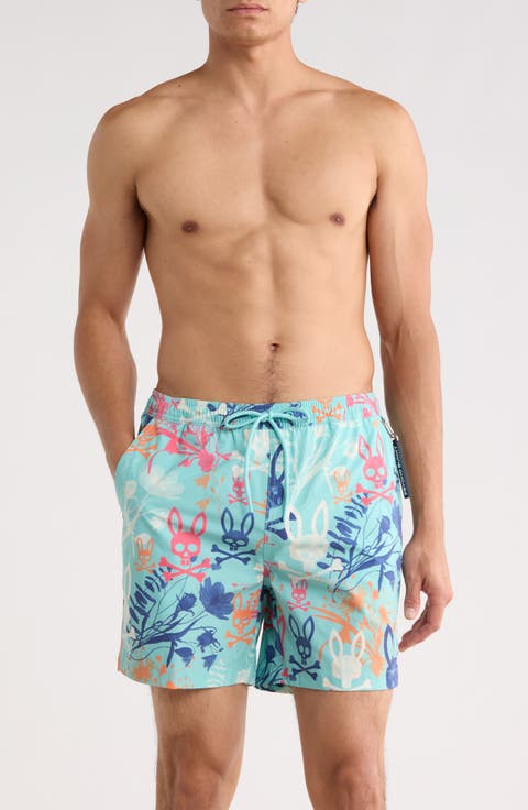 Santino Print Swim Shorts