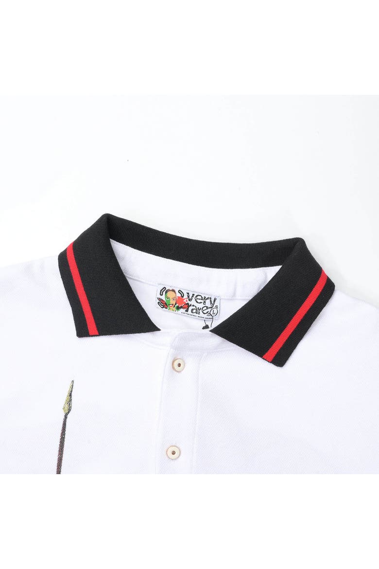 Skeletons Polo, Alternate, color, White