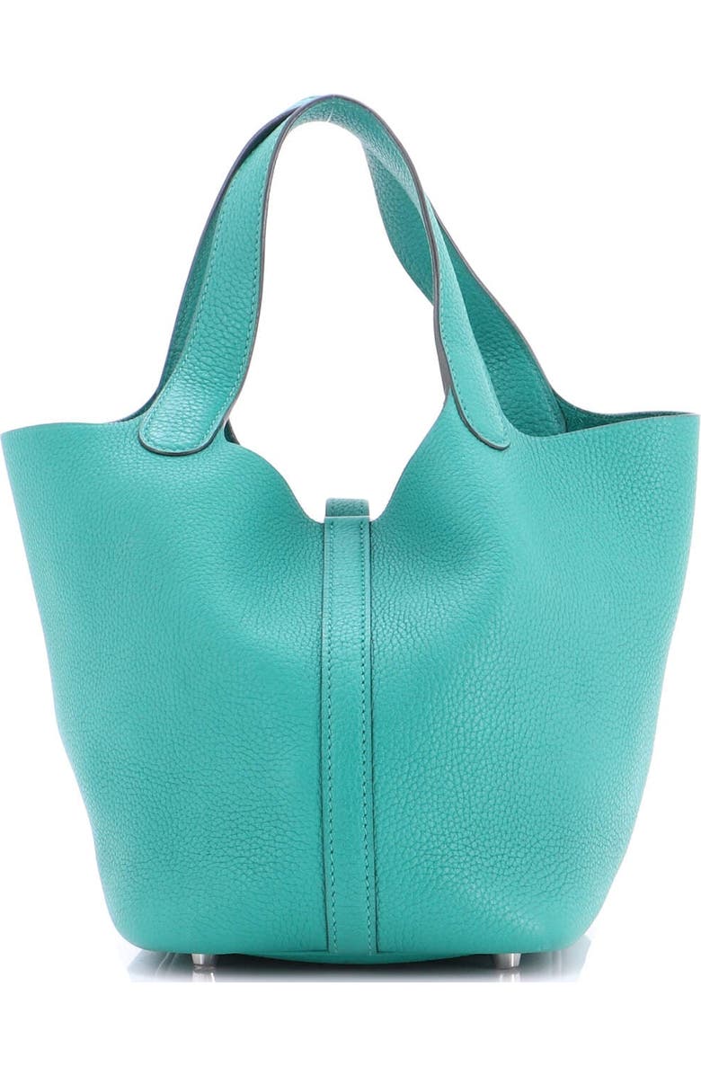 Pre-Owned Hermes Picotin Lock Bag Maurice PM, Alternate, color, Vert Jade