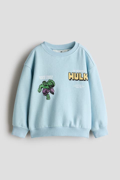 Printed Brushed-inside Sweatshirt
