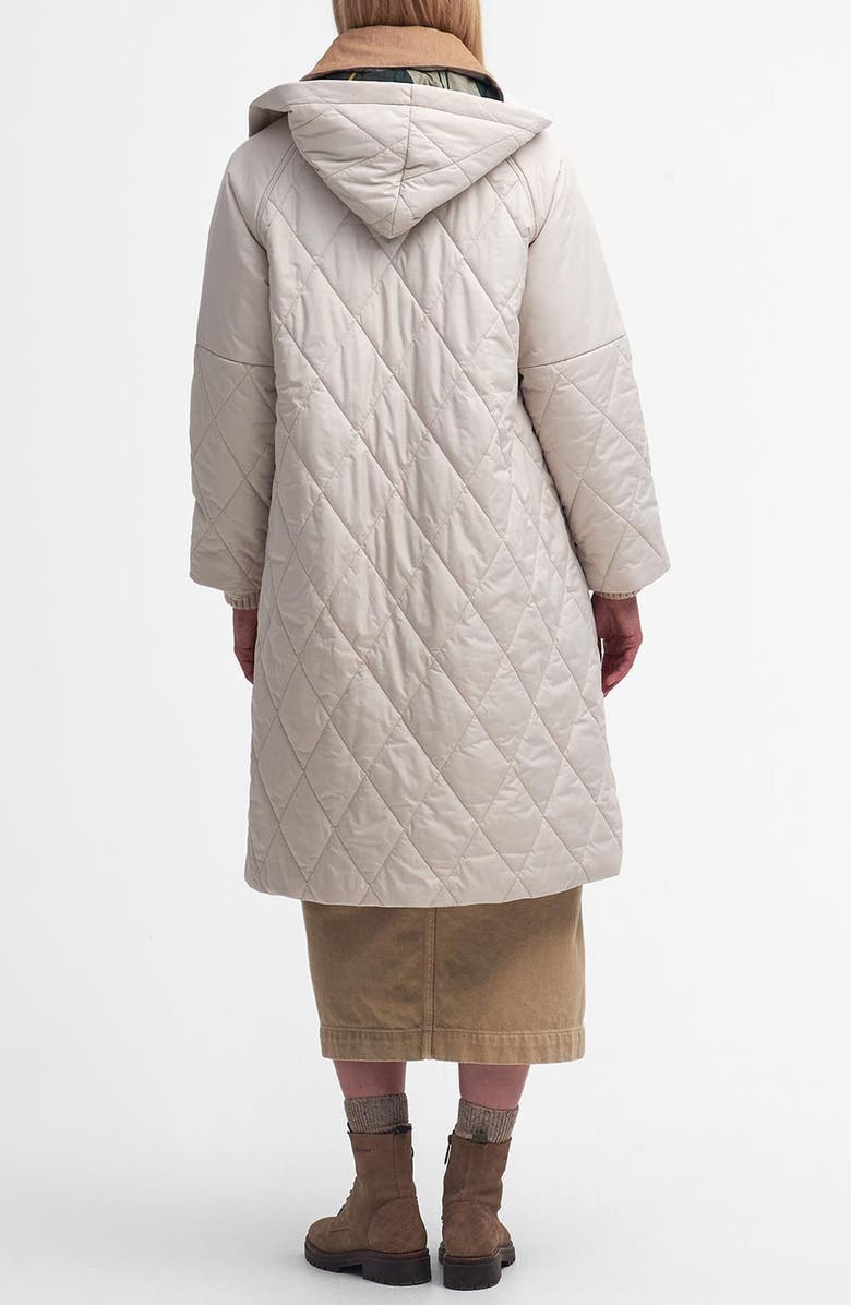 Barbour Cookston Quilted Coat with Removable Hood, Alternate, color, Oatmeal/ Ancient