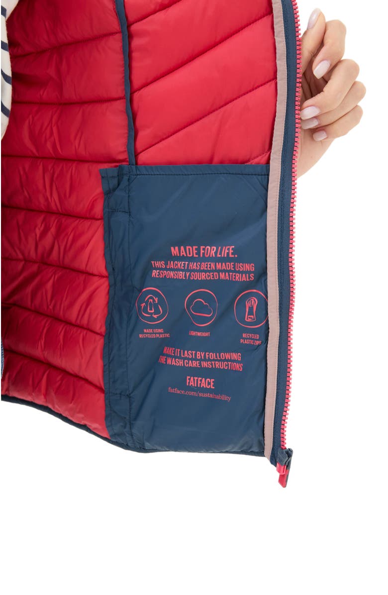 FatFace Women's Plus Size Ruby Lightweight Puffer Jacket, Alternate, color, 