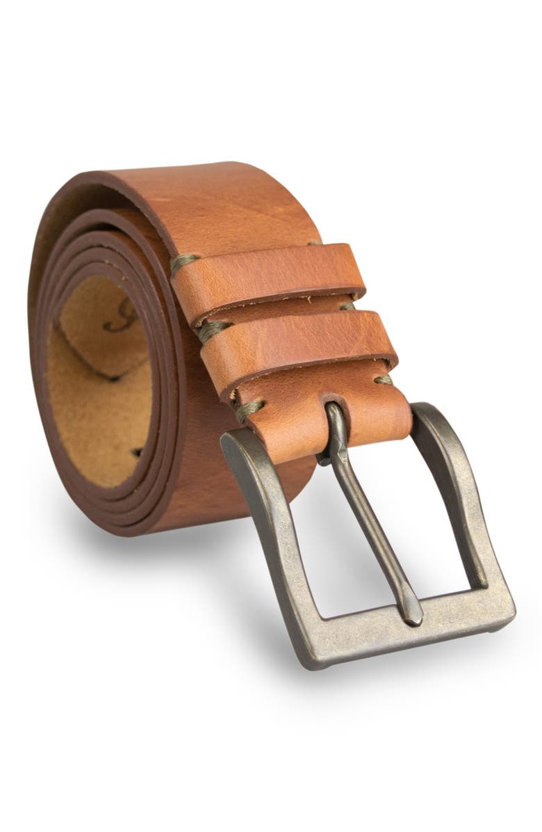 James Campbell Leather Belt, Alternate, color, 