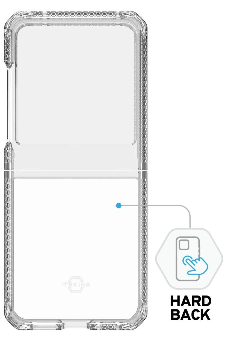 Hybrid_R Clear Case for Motorola Razr, Alternate, color, Clear