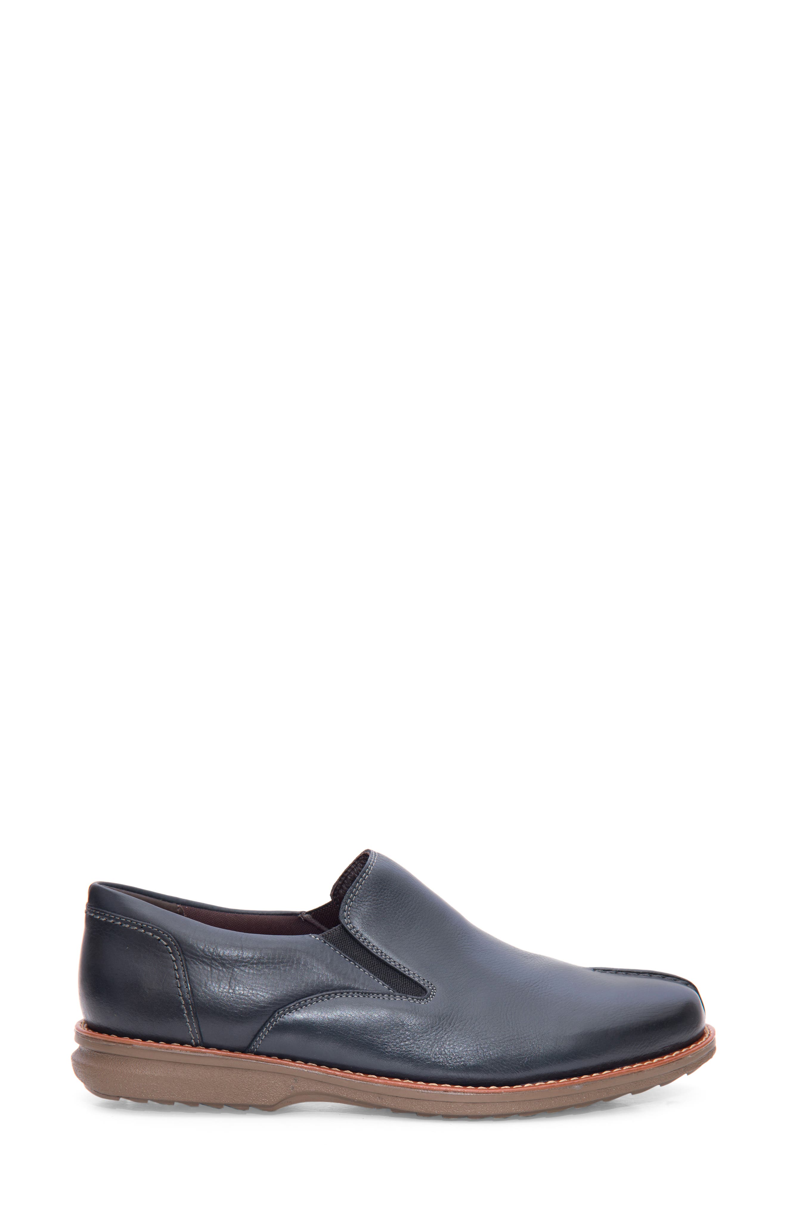Center Seam Slip-On Shoe, Alternate, color, NAVY