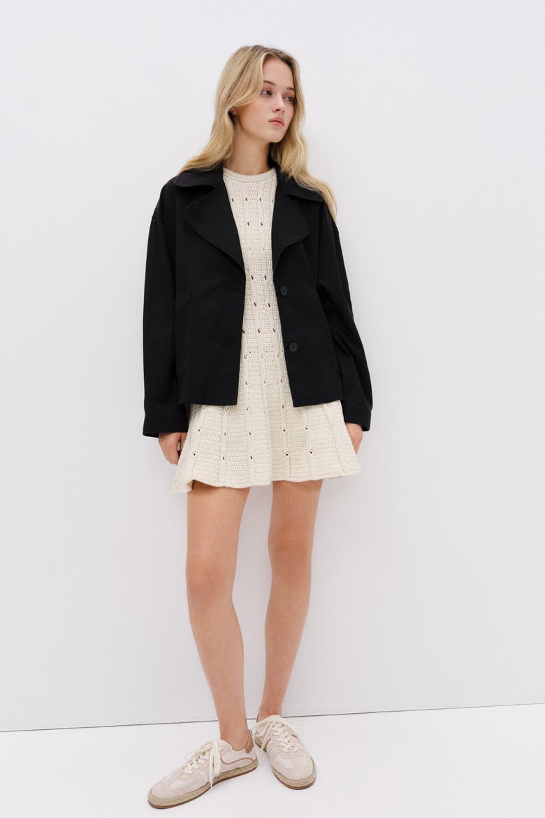 Twill Jacket, Alternate, color, Charcoal gray