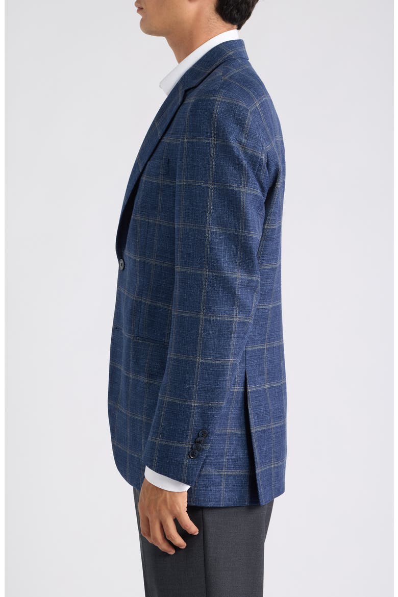 Flynn Classic Wool Sport Coat, Alternate, color, BLUE